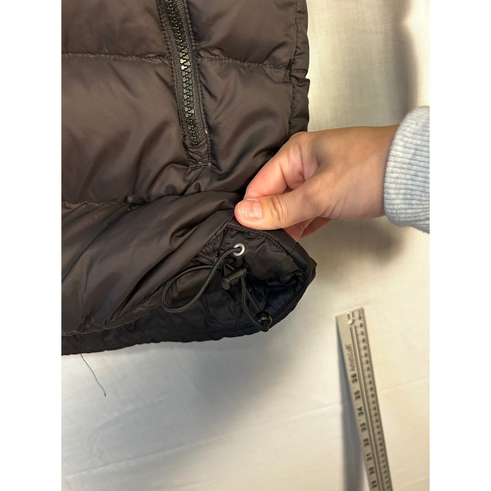The North Face Womens 600 Fill Down Puffer Jacket Black Hooded NF0A7UQH XS - Picture 9 of 14